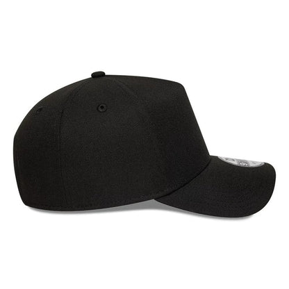 This is a  New Era Black 9FORTY A-Frame Adjustable Cap 6