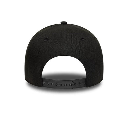 This is a  New Era Black 9FORTY A-Frame Adjustable Cap 7