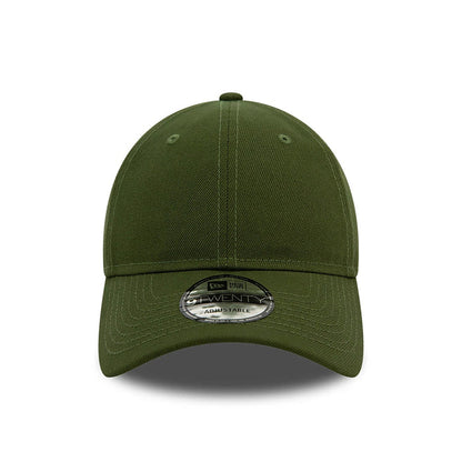 This is a Blank New Era Dark Green 9TWENTY Adjustable Cap 2