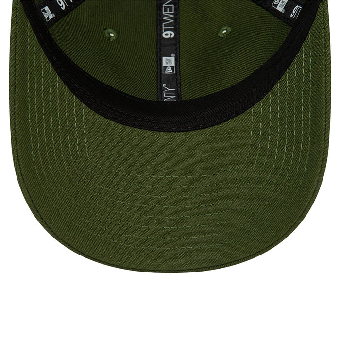 This is a Blank New Era Dark Green 9TWENTY Adjustable Cap 7