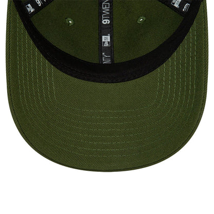 This is a Blank New Era Dark Green 9TWENTY Adjustable Cap 7