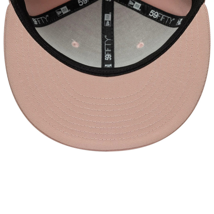 This is a New Era Blank Pink 59FIFTY Fitted Cap 7