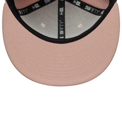 This is a New Era Blank Pink 59FIFTY Fitted Cap 7