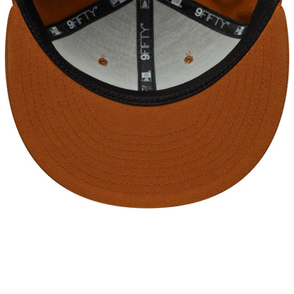 This is a New Era Brown 9FIFTY Snapback Adjustable Cap 7