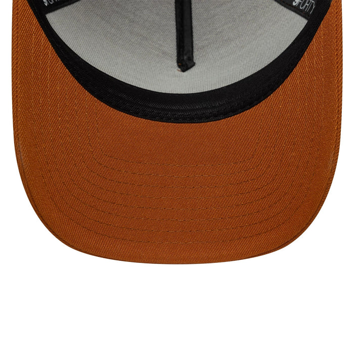 This is a New Era Brown 9FORTY A-Frame Adjustable Cap 7
