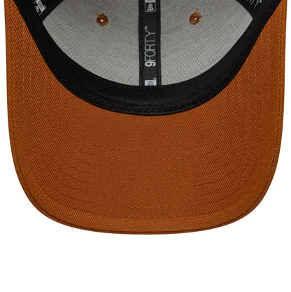This is a New Era Brown 9FORTY Adjustable Cap 7