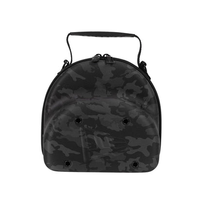 This is a  New Era Camo Black 2Pk 59FIFTY Cap Carrier 1