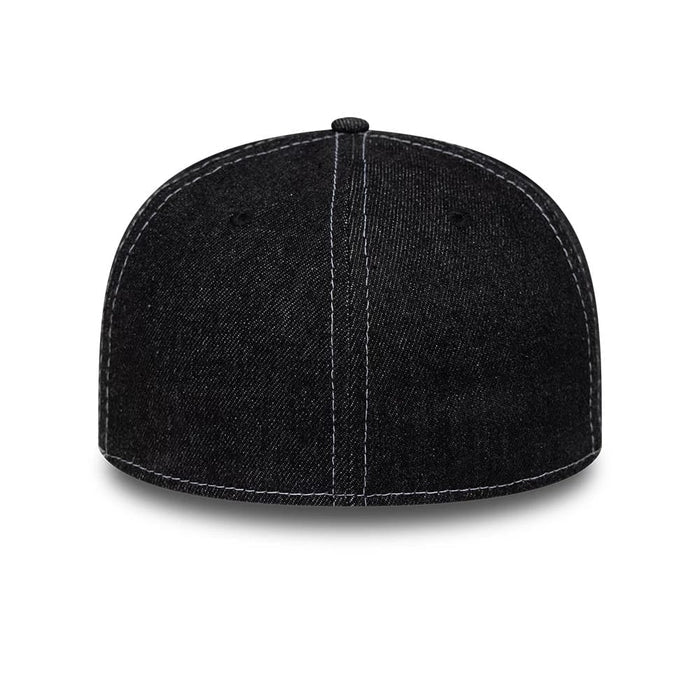 This is a  New Era Denim Black 59FIFTY Fitted Cap 7