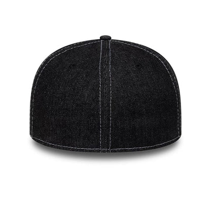 This is a  New Era Denim Black 59FIFTY Fitted Cap 7