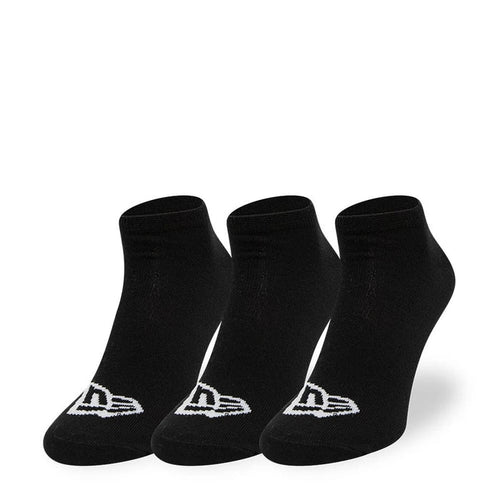 This is a New Era Flag 3 Pack  Sneaker Black Socks 1