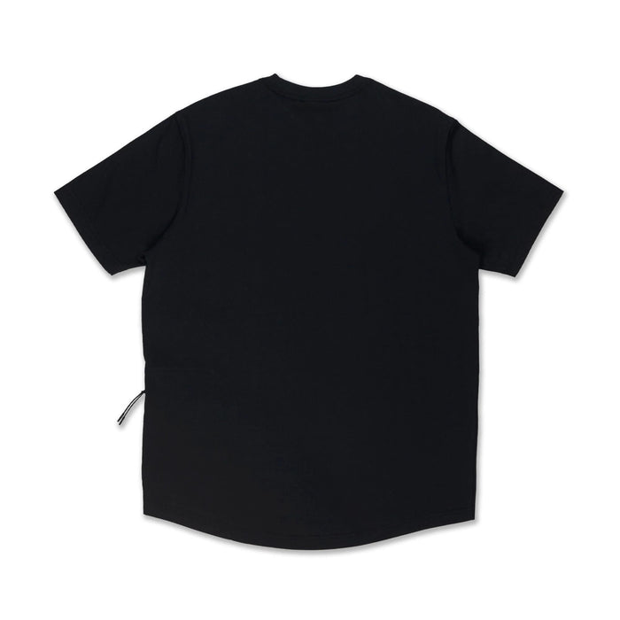 The Male model is wearing New Era Outdoor Earth Day Black T-Shirt 7