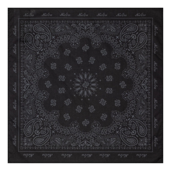 This is a New Era Paisley Black Bandana 1