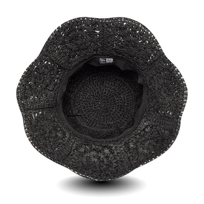 This is a New Era Paper Hat Black Adventure Bucket Hat 4