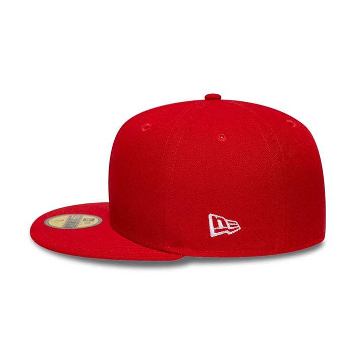 This is a New Era Red 59FIFTY Fitted Cap 5