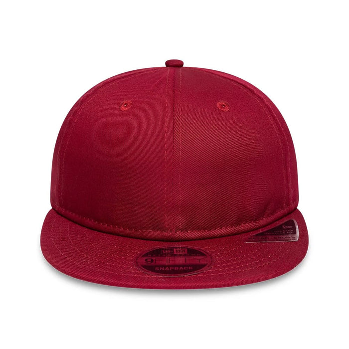 This is a New Era Red Retro Crown 9FIFTY Snapback Adjustable Cap 2