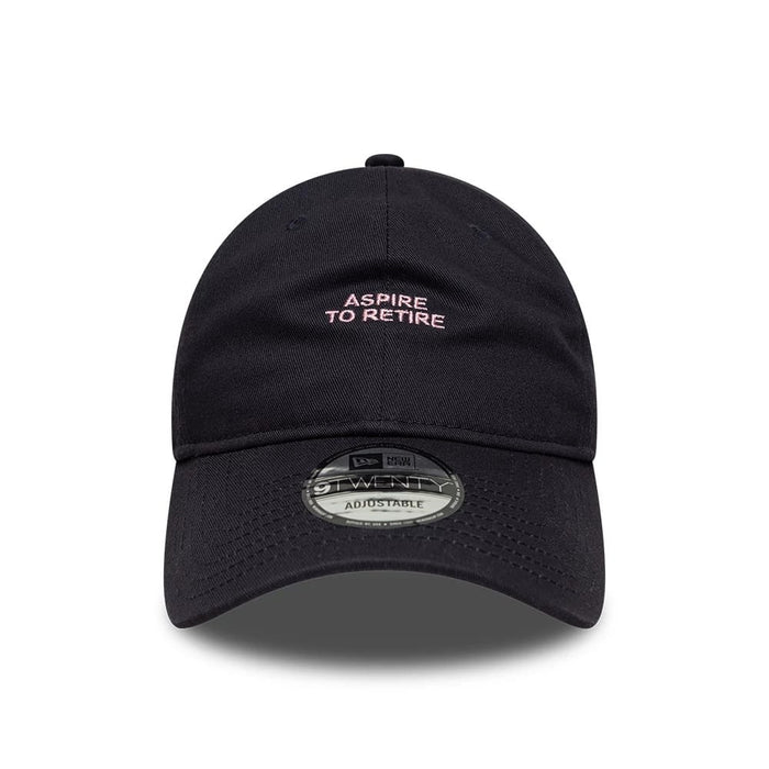 This is a  New Era Slogan Navy 9TWENTY Adjustable Cap 2