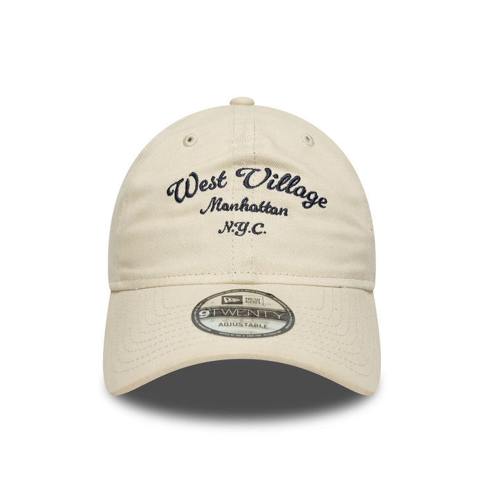 This is a  New Era Wordmark Cream 9TWENTY Adjustable Cap 2