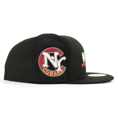 New York Cubans New Era 59Fifty Fitted Hat (Black Green Under Brim)