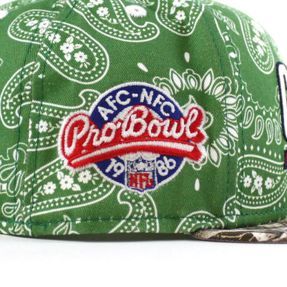 NEW YORK GIANTS PRO BOWL 1986 59Fifty New Era Fitted Hat (PAISLEY REAL TREE Gray Under Brim)