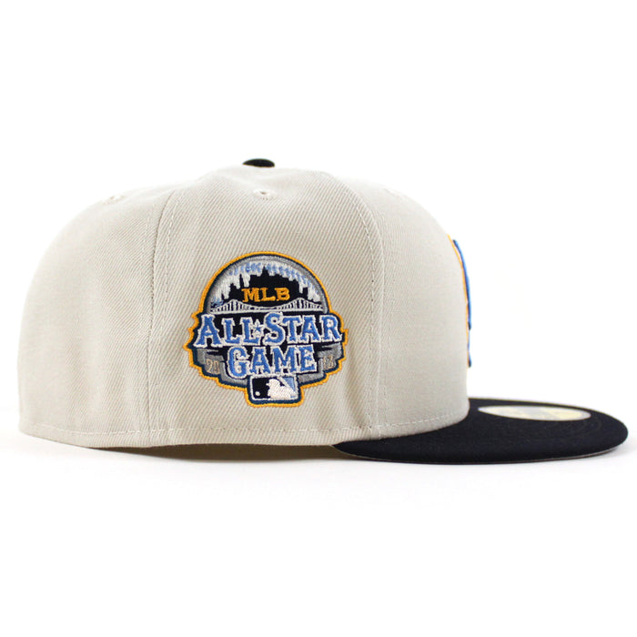 New York Mets 2013 All Star Game New Era 59Fifty Fitted Hat (Stone Navy Gray Under Brim)