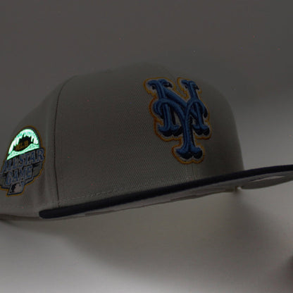 New York Mets 2013 All Star Game New Era 59Fifty Fitted Hat (Stone Navy Gray Under Brim)