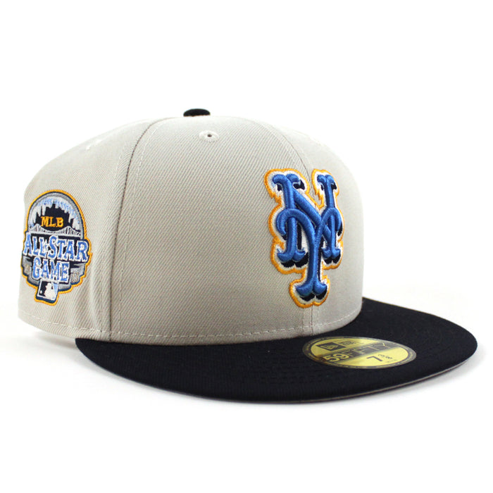 New York Mets 2013 All Star Game New Era 59Fifty Fitted Hat (Stone Navy Gray Under Brim)
