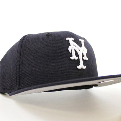 New York Mets New Era 59Fifty Fitted Hat (Navy Gray Under Brim)