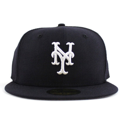 New York Mets New Era 59Fifty Fitted Hat (Navy Gray Under Brim)