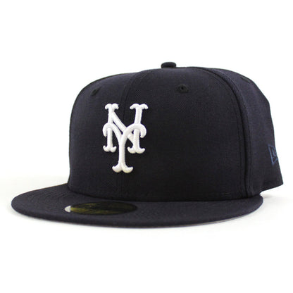 New York Mets New Era 59Fifty Fitted Hat (Navy Gray Under Brim)