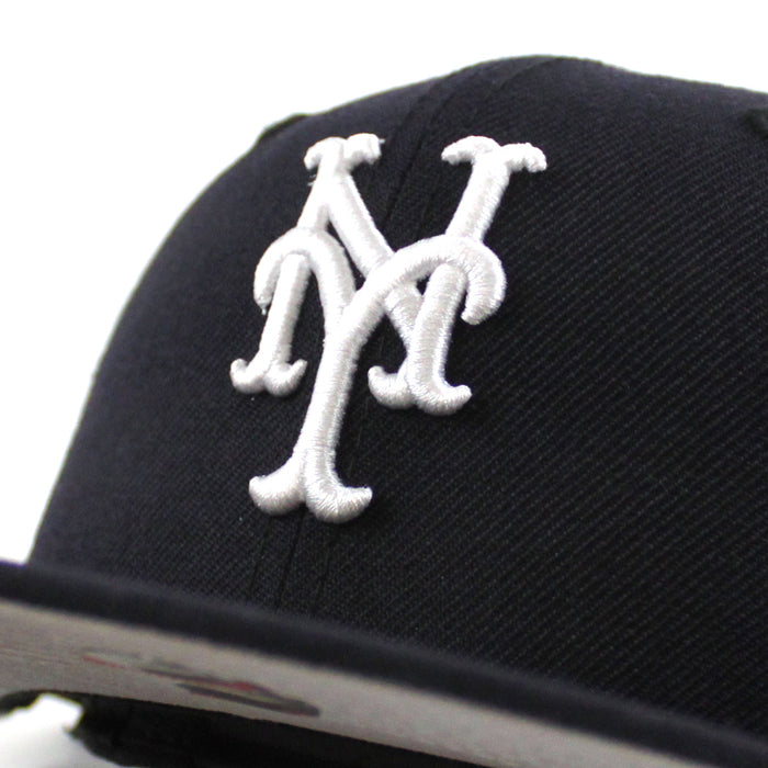 New York Mets New Era 59Fifty Fitted Hat (Navy Gray Under Brim)
