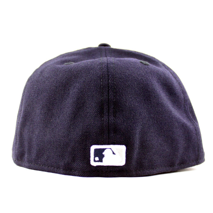 New York Mets New Era 59Fifty Fitted Hat (Navy Green Under Brim)