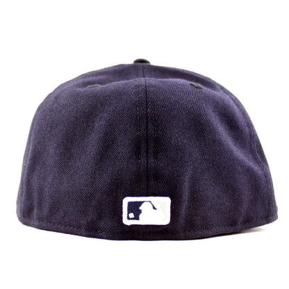 New York Mets New Era 59Fifty Fitted Hat (Navy Green Under Brim)