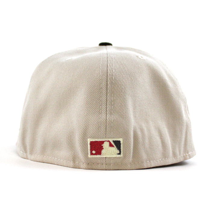 New York Mets Shea Stadium New Era 59Fifty Fitted Hat (Stone Corduroy Gray Under Brim)
