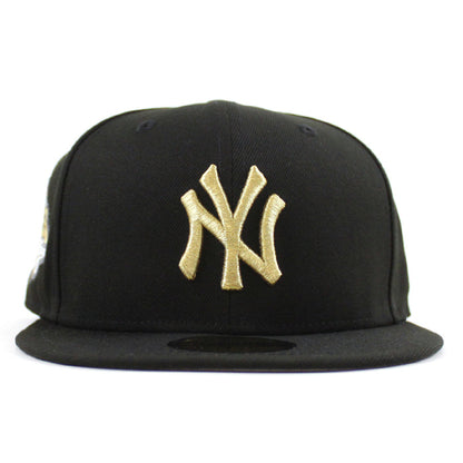 New York Yankees 1999 World Series New Era 59Fifty Fitted Hat (Black Gray Under Brim)