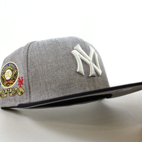 NEW YORK YANKEES DYNASTY New Era 59Fifty Fitted Hat (Gray Navy Gray Under Brim)