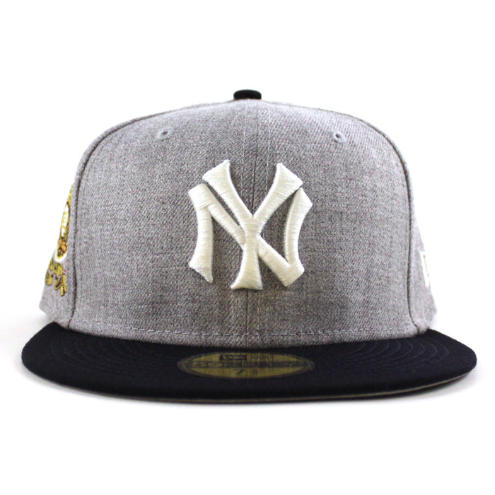 NEW YORK YANKEES DYNASTY New Era 59Fifty Fitted Hat (Gray Navy Gray Under Brim)