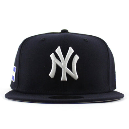 New York Yankees El Salvador New Era 59Fifty Fitted Hat (Navy Gray Under Brim)