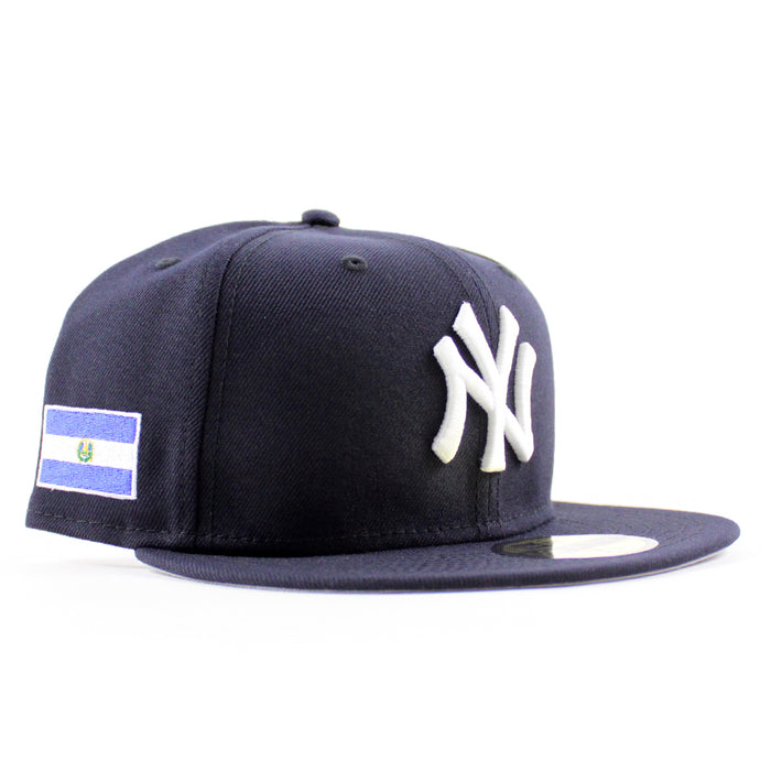 New York Yankees El Salvador New Era 59Fifty Fitted Hat (Navy Gray Under Brim)