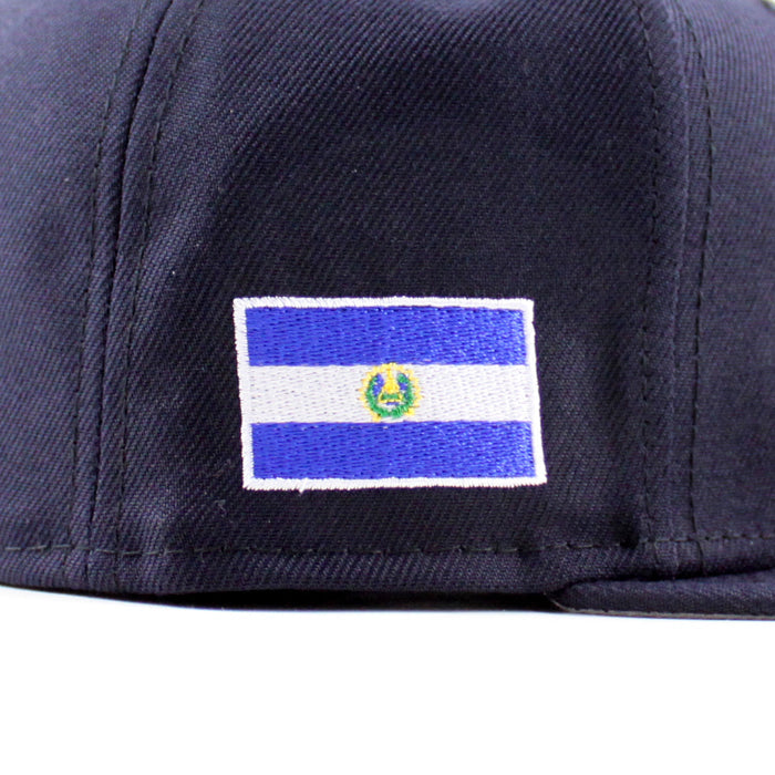 New York Yankees El Salvador New Era 59Fifty Fitted Hat (Navy Gray Under Brim)
