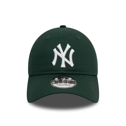 This is a New York Yankees League Essential Dark Green 9TWENTY Adjustable Cap 2