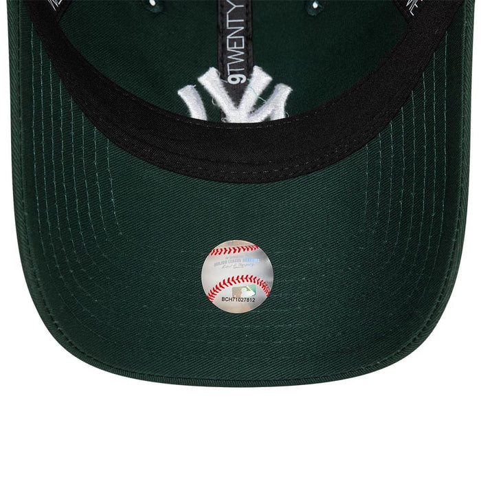 This is a New York Yankees League Essential Dark Green 9TWENTY Adjustable Cap 6