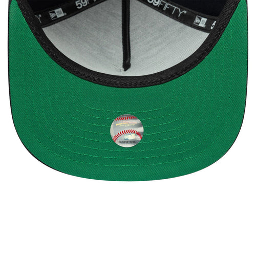 This is a New York Yankees Flat Navy 59FIFTY A-Frame Fitted Cap 2