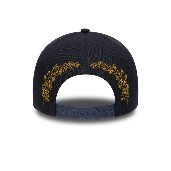 This is a New York Yankees MLB Tonal Icon Navy 9FORTY E-Frame Adjustable Cap 4