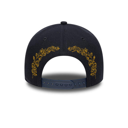 This is a New York Yankees MLB Tonal Icon Navy 9FORTY E-Frame Adjustable Cap 4