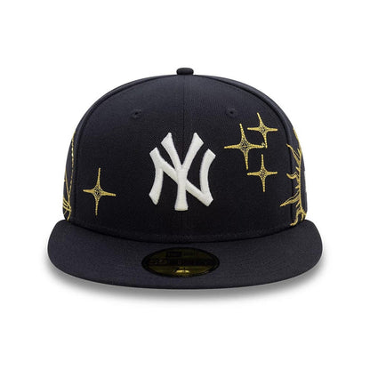 Pictured is this New York Yankees MLB Zodiac Navy 59FIFTY Fitted Cap 2