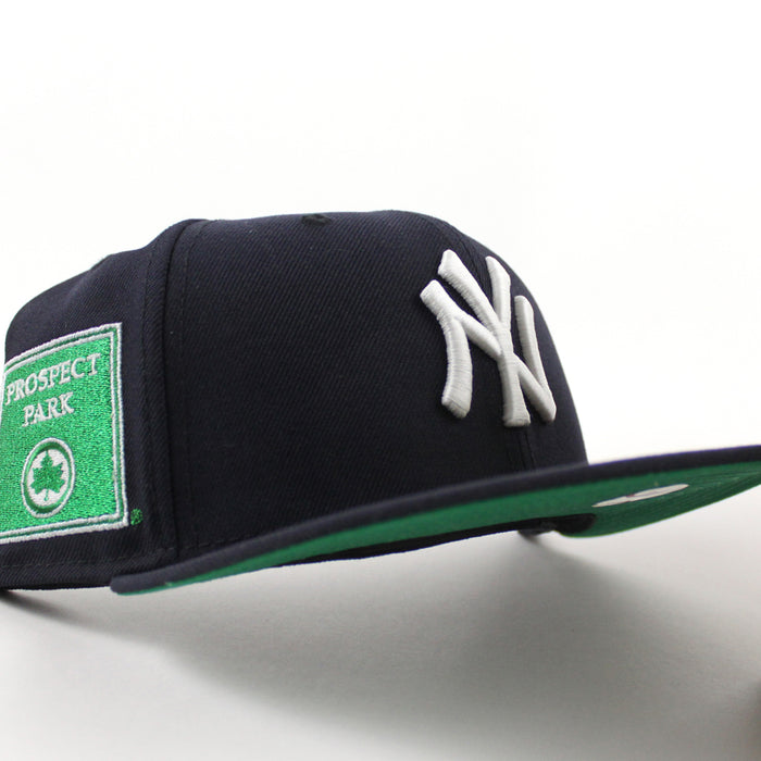 New York Yankees Prospect Park (Brooklyn) New Era 59Fifty Fitted Hat (Navy Green Under Brim)