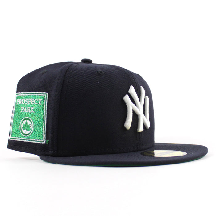 New York Yankees Prospect Park (Brooklyn) New Era 59Fifty Fitted Hat (Navy Green Under Brim)