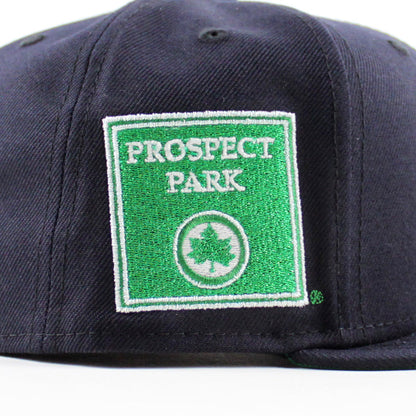 New York Yankees Prospect Park (Brooklyn) New Era 59Fifty Fitted Hat (Navy Green Under Brim)
