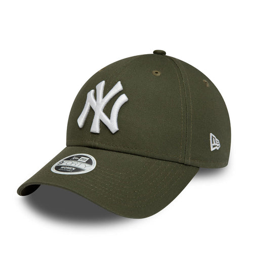 This is a New York Yankees Womens League Essential Dark Green 9FORTY Adjustable Cap 1