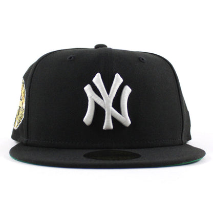 New York Yankees YANKEE STADIUM New Era 59Fifty Fitted Hat (Black Green Under Brim)